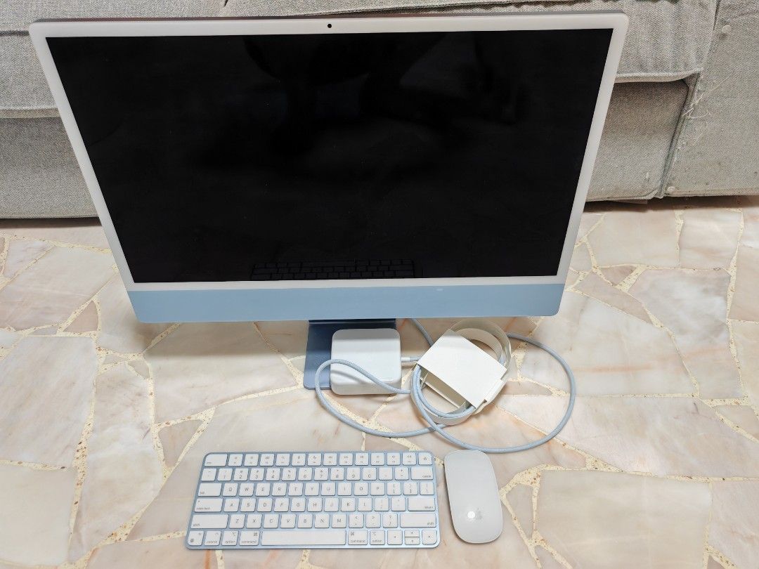 Apple iMac 2021 blue413265273490647040