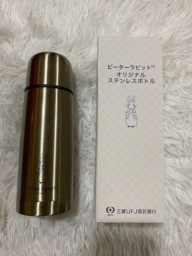 Authentic Peter Rabbit Original Stainless Steel Bottle| 350ml (Category: Water Bottles & Tumblers) located in Rizal. Submitted by rareofakind (Listing ID 1428175099, Image 1). Description: 𝙋𝙡𝙚𝙖𝙨𝙚 𝙗𝙚 𝙖𝙙𝙫𝙞𝙨𝙚𝙙 𝙩𝙝𝙖𝙩 𝙤𝙣𝙡𝙮 𝙗𝙪𝙮𝙚𝙧𝙨 𝙬𝙝𝙤 𝙢𝙖𝙠𝙚 𝙖𝙣 𝙤𝙛𝙛𝙚𝙧 𝙬𝙞𝙡𝙡 𝙗𝙚 𝙖𝙘𝙘𝙤𝙢𝙢𝙤𝙙𝙖𝙩𝙚𝙙. 𝙏𝙝𝙖𝙣𝙠 𝙮𝙤𝙪. P599 only Keep your favorite drinks at the perfect temperature with this adorable, authentic Peter Rabbit 