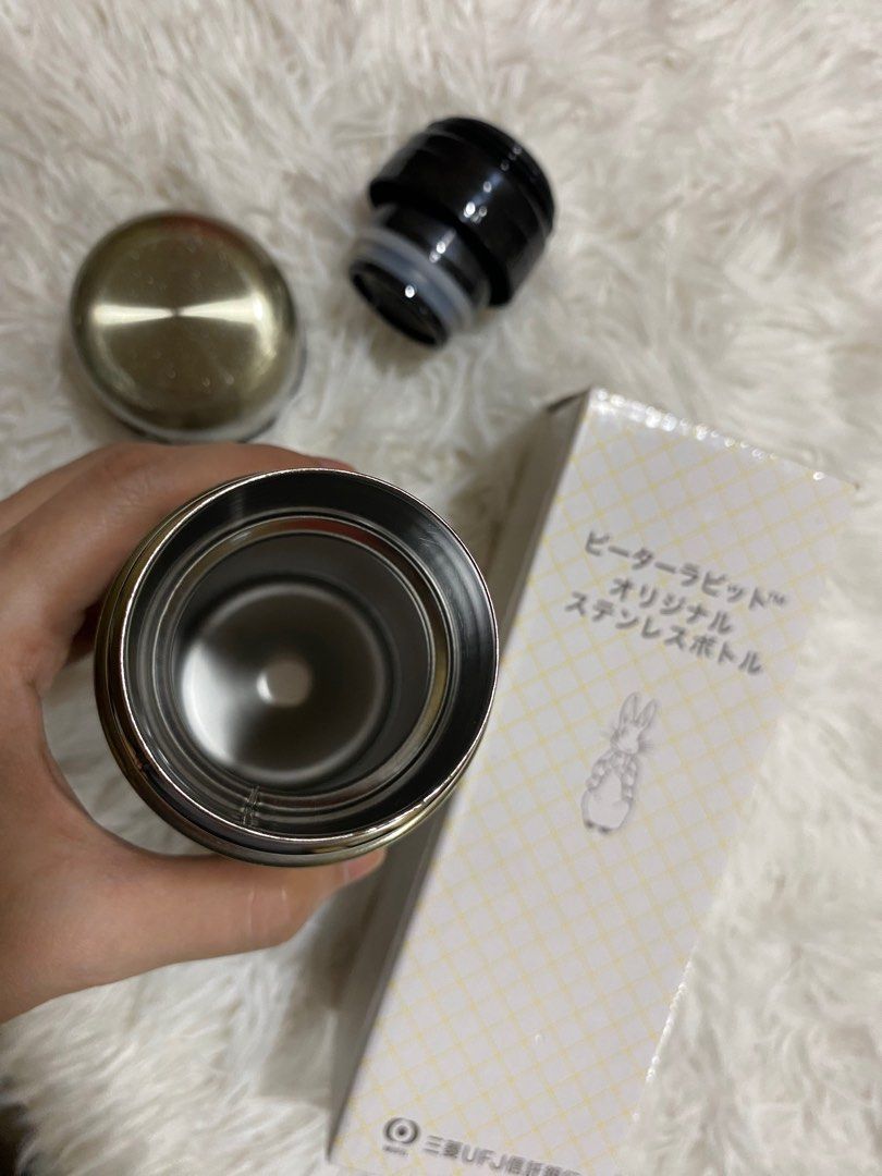 Authentic Peter Rabbit Original Stainless Steel Bottle| 350ml (Category: Water Bottles & Tumblers) located in Rizal. Submitted by rareofakind (Listing ID 1428175099, Image 3). Description: 𝙋𝙡𝙚𝙖𝙨𝙚 𝙗𝙚 𝙖𝙙𝙫𝙞𝙨𝙚𝙙 𝙩𝙝𝙖𝙩 𝙤𝙣𝙡𝙮 𝙗𝙪𝙮𝙚𝙧𝙨 𝙬𝙝𝙤 𝙢𝙖𝙠𝙚 𝙖𝙣 𝙤𝙛𝙛𝙚𝙧 𝙬𝙞𝙡𝙡 𝙗𝙚 𝙖𝙘𝙘𝙤𝙢𝙢𝙤𝙙𝙖𝙩𝙚𝙙. 𝙏𝙝𝙖𝙣𝙠 𝙮𝙤𝙪. P599 only Keep your favorite drinks at the perfect temperature with this adorable, authentic Peter Rabbit 