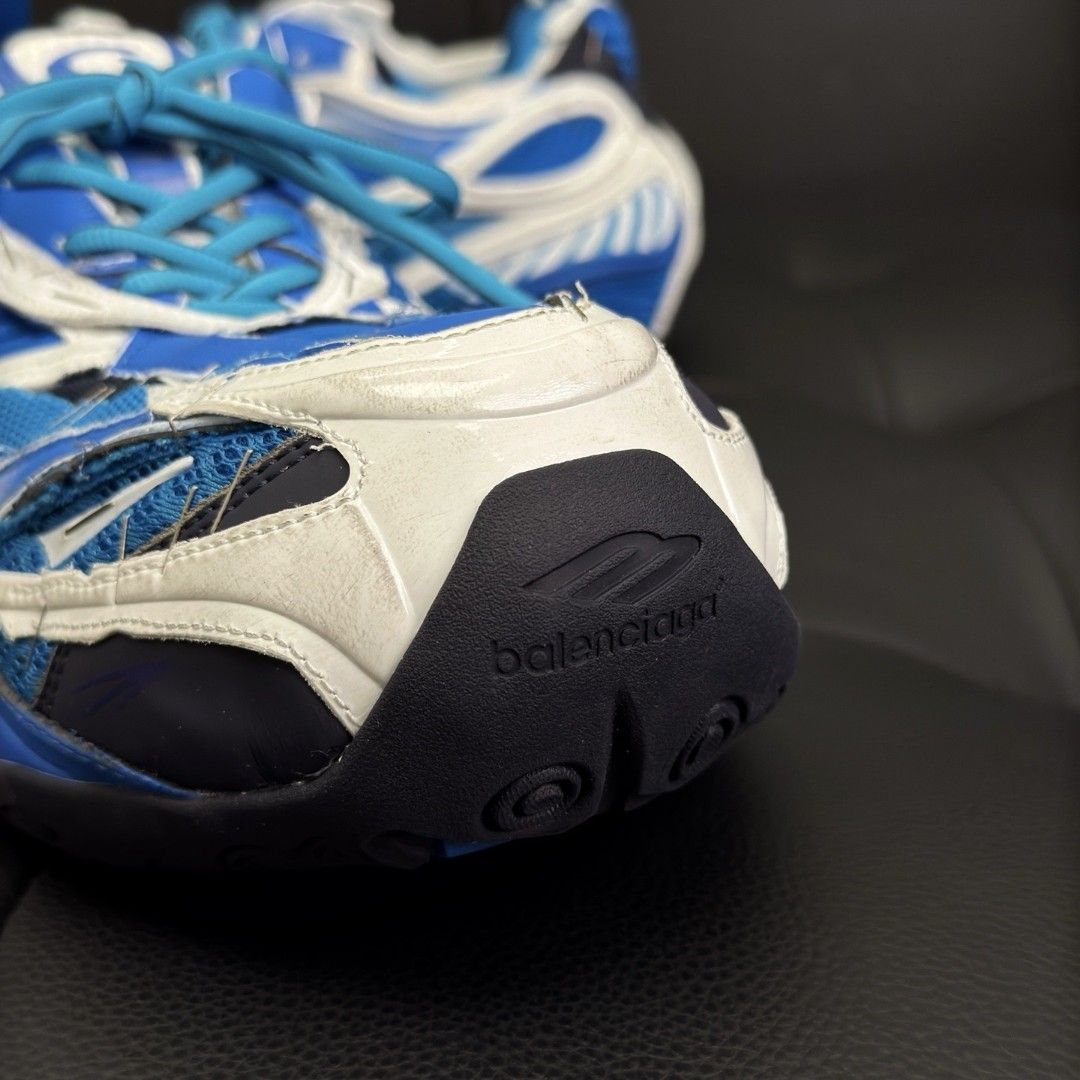 B A L E N CI A GA Runner Sneakers - Blue/White (Category: Sneakers) located in Quezon City. Submitted by kryzz_styles (Listing ID 1428167128, Image 3). Description: Please read: This is for pre-order. Downpayment is required to avoid flaking or cancellation. You will get a refund if: *Out of stock *Item is damaged *Lost *Or not as pictured. ETA is 7 business days once shipped. QC pics will be provided before shipping. Please take note: Additional