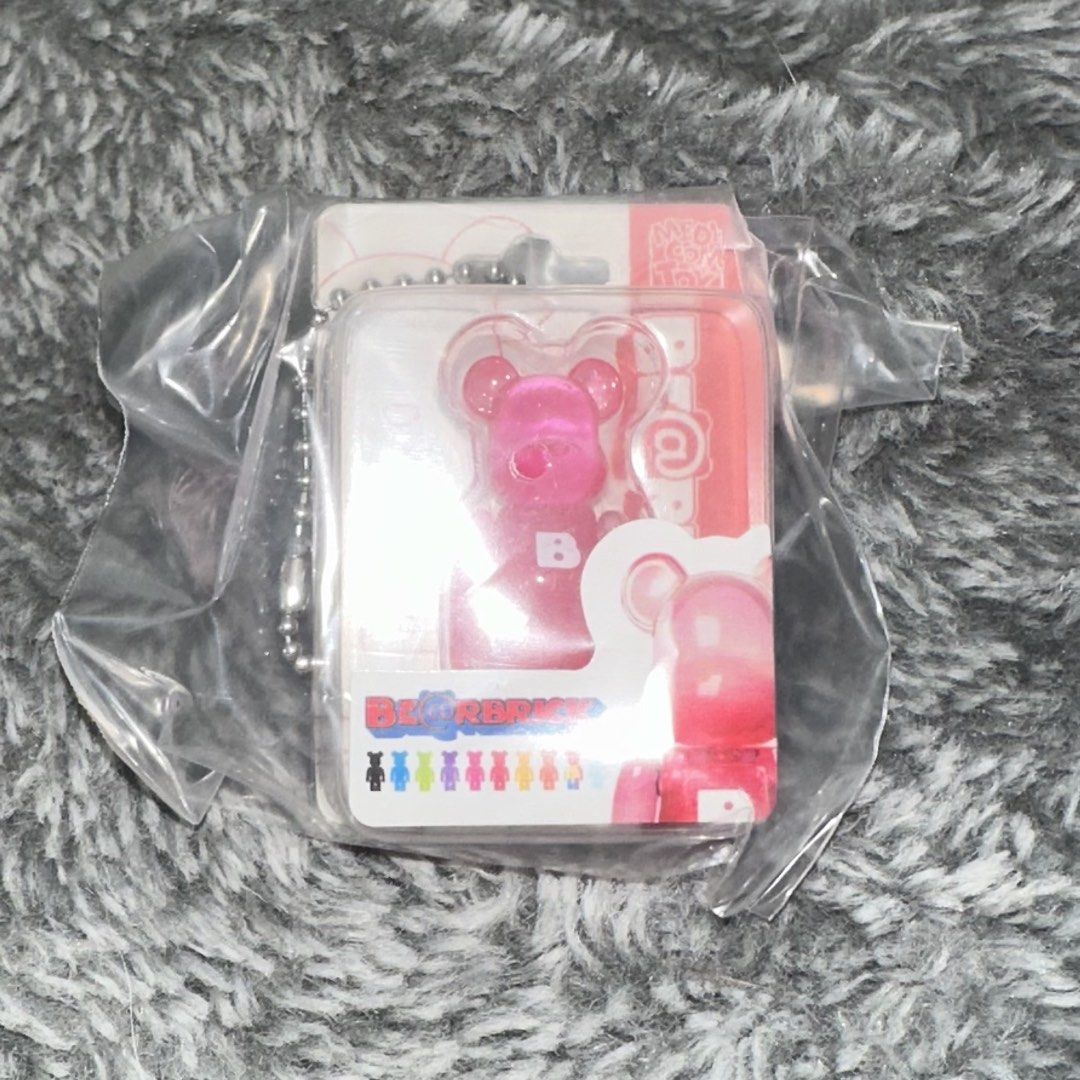 Bearbrick keyring keychain red / pink gradient (Category: Character Goods) located in Manila. Submitted by maruko__ (Listing ID 1428253637, Image 1). Description: .