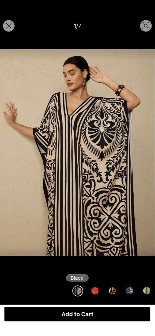 Black and White Beach Dress (Category: Dresses) located in Manila. Submitted by malor152 (Listing ID 1428251394, Image 1). Description: 0XL Beach coverup.
