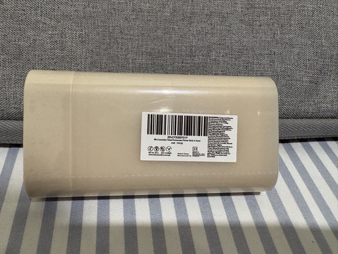 blk Cosmetics Tinted Sunscreen Stick SPF 50 (Category: Face Care) located in Rizal. Submitted by yankyliky (Listing ID 1428256495, Image 2). Description: SEALED UNOPENED Rfs: not my shade.