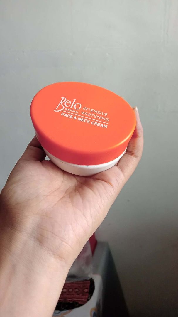 TAKE ALL Sola Sunscreen & BELO (Category: Face Care) located in Makati City. Submitted by lili_rareclothes (Listing ID 1428216080, Image 3). Description: BELO Intensive Whitening Face&Neck Cream The first container was consumed 10% or less. The second container was never touched as it is still completely sealed (proof in the photos) Expiration date is July 2027-2028. 3 Sola Lightweight Sunscreen Never been used. Take Note: The box is damaged beca