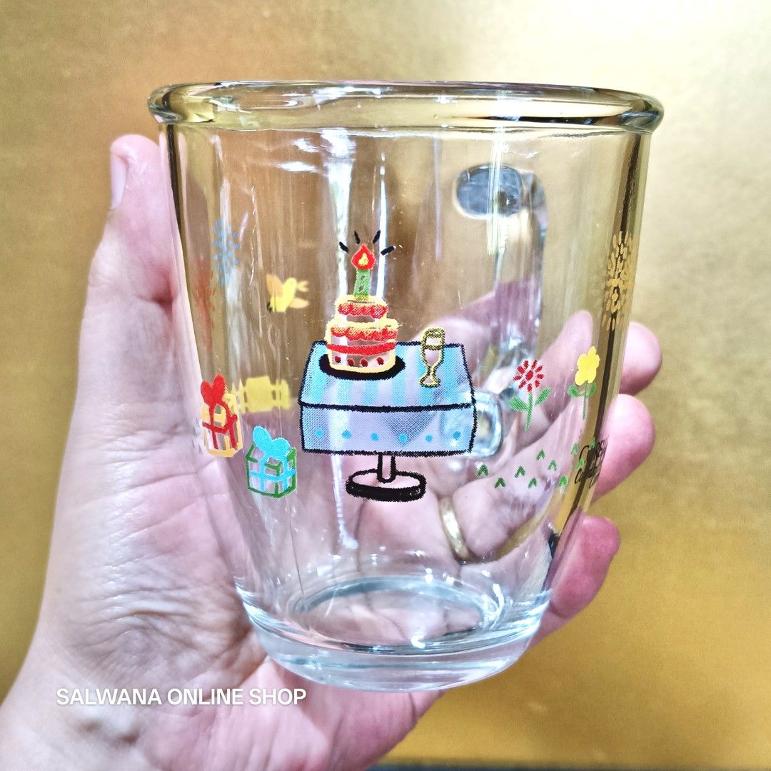 CORELLE COORDINATES GLASS MUG EASY WEEKEND 320ML • JAPAN SURPLUS (Category: Dinnerware & Cutlery) located in Mabalacat. Submitted by salwanaonlineshop (Listing ID 1428104680, Image 3). Description: CORELLE COORDINATES GLASS MUG EASY WEEKEND 320ML • JAPAN SURPLUS 🇯🇵 It is not heat-resistant tempered glass, but a general glass product. 🇯🇵 DO NOT MICROWAVE. 🇯🇵 Lightly Used - has some minimal minor light scratches only 🇯🇵 320ml capacity 🇯🇵 