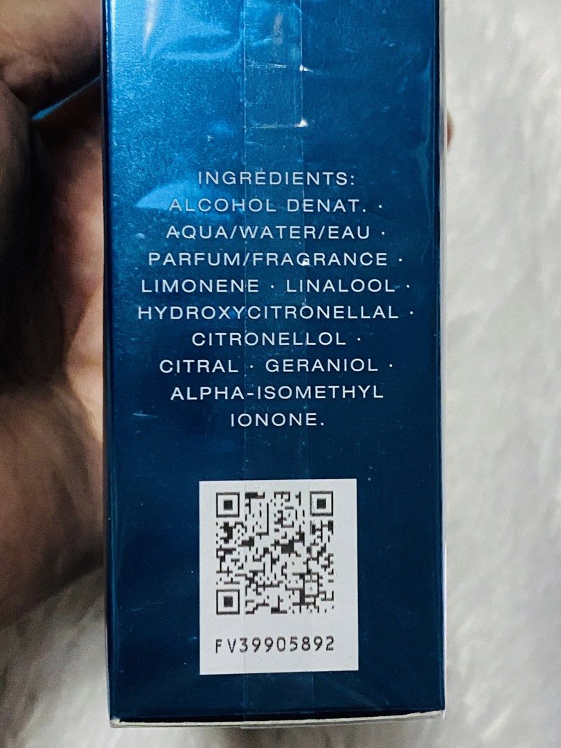 Davidoff Cool Water Eau de Toilette 125ml (Category: Fragrance & Deodorants) located in Caloocan City. Submitted by rowee27 (Listing ID 1428155300, Image 3). Description: For men 125ml.