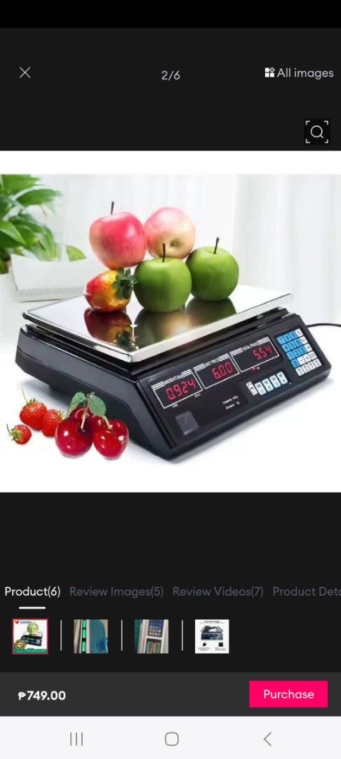 Digital Electronic Weighing Scale (Category: Health Monitors & Weighing Scales) located in Manila. Submitted by twishi18 (Listing ID 1428244500, Image 1). Description: Brand new with box. Rfs - wrong order.