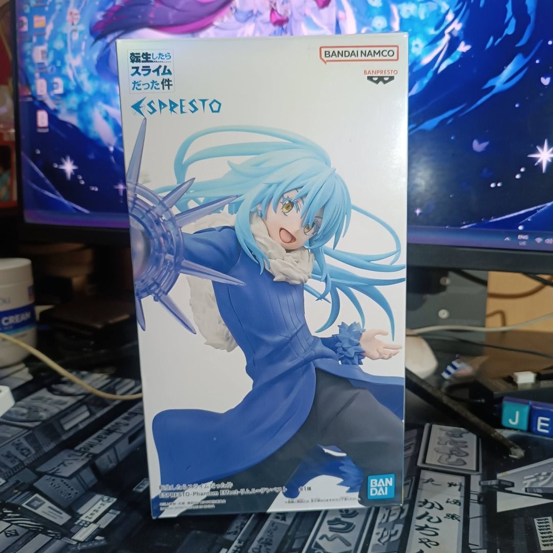 ESPRESTO Rimuru Figure (Category: Figurines & Statues) located in Mabalacat. Submitted by jezownthings (Listing ID 1428104016, Image 1). Description: BIB, no issue.