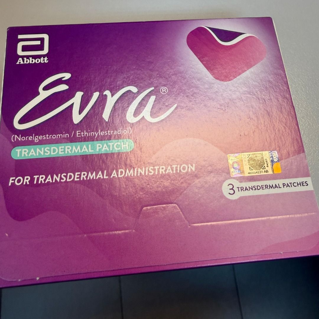 Evra Transdermal Patch (3 Patches), Health & Nutrition, Medical ...