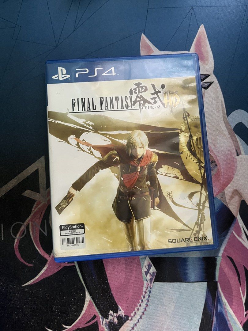 Final fantasy type 0 (Category: PlayStation) located in Kalibo. Submitted by randomclutererrrrrr (Listing ID 1428188463, Image 1). Description: Good condition Loc: kalibo aklan Mop:gcash Mod: lbc cop.