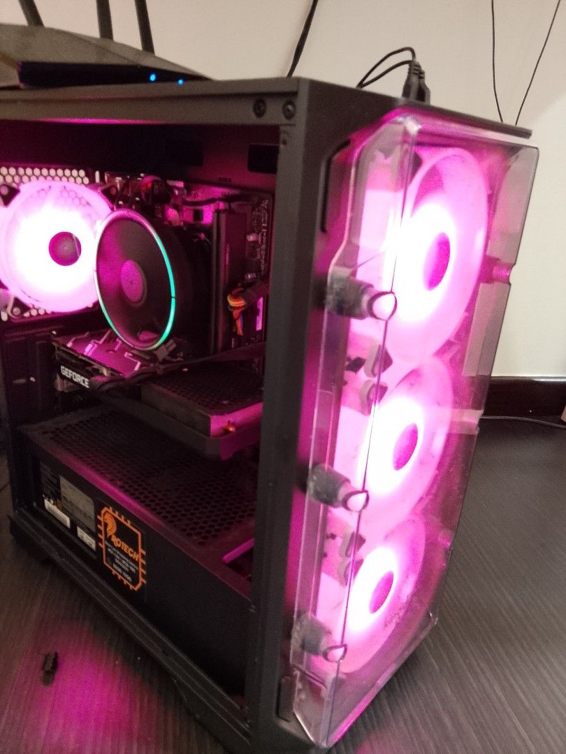 Gaming PC with RTX 3060 and RGB Fans413265271488532484
