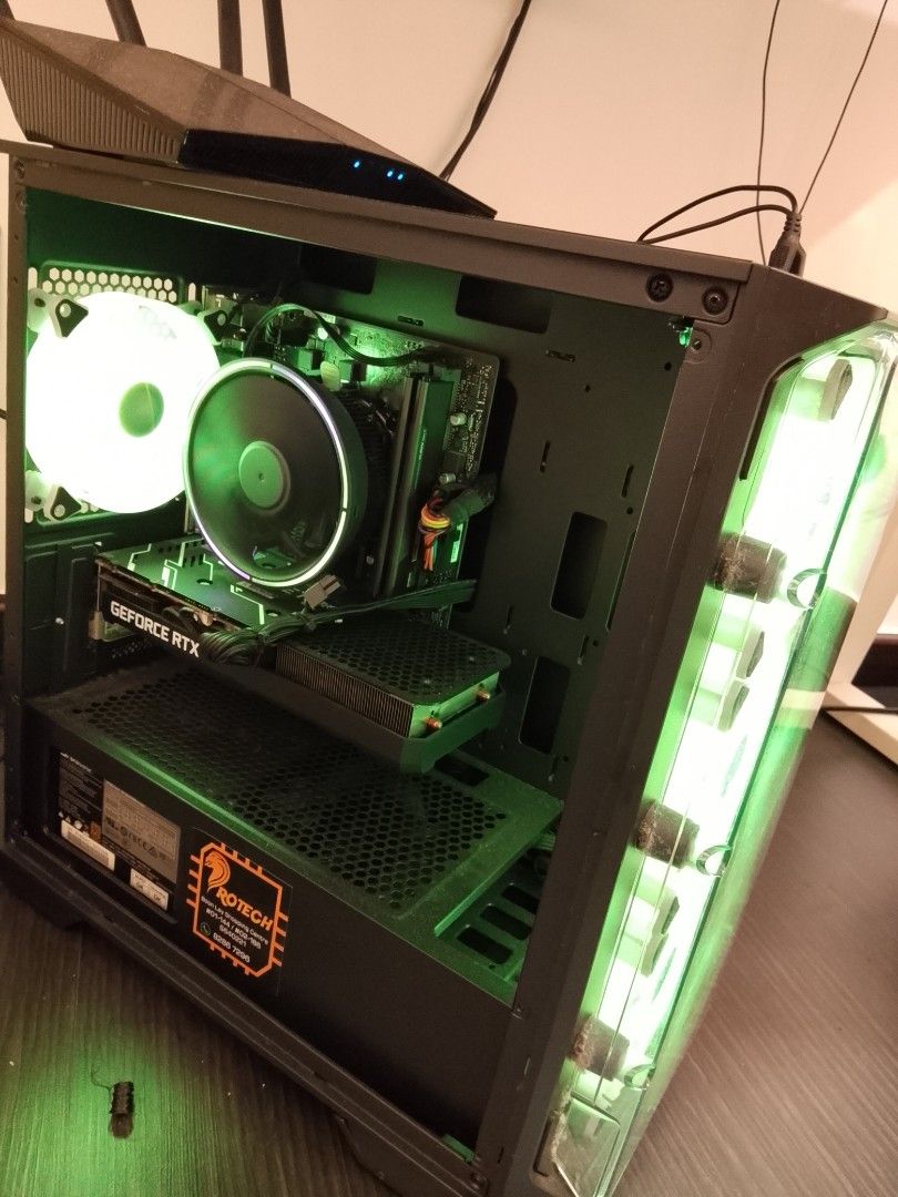 Gaming PC with RTX 3060 and RGB Fans413265271488532483