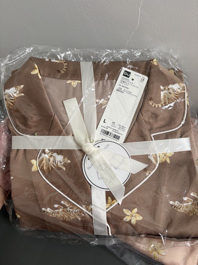 GU satin pajama (Category: Undergarments & Loungewear) located in Las Pinas. Submitted by shop.y5 (Listing ID 1428116500, Image 2). Description: .