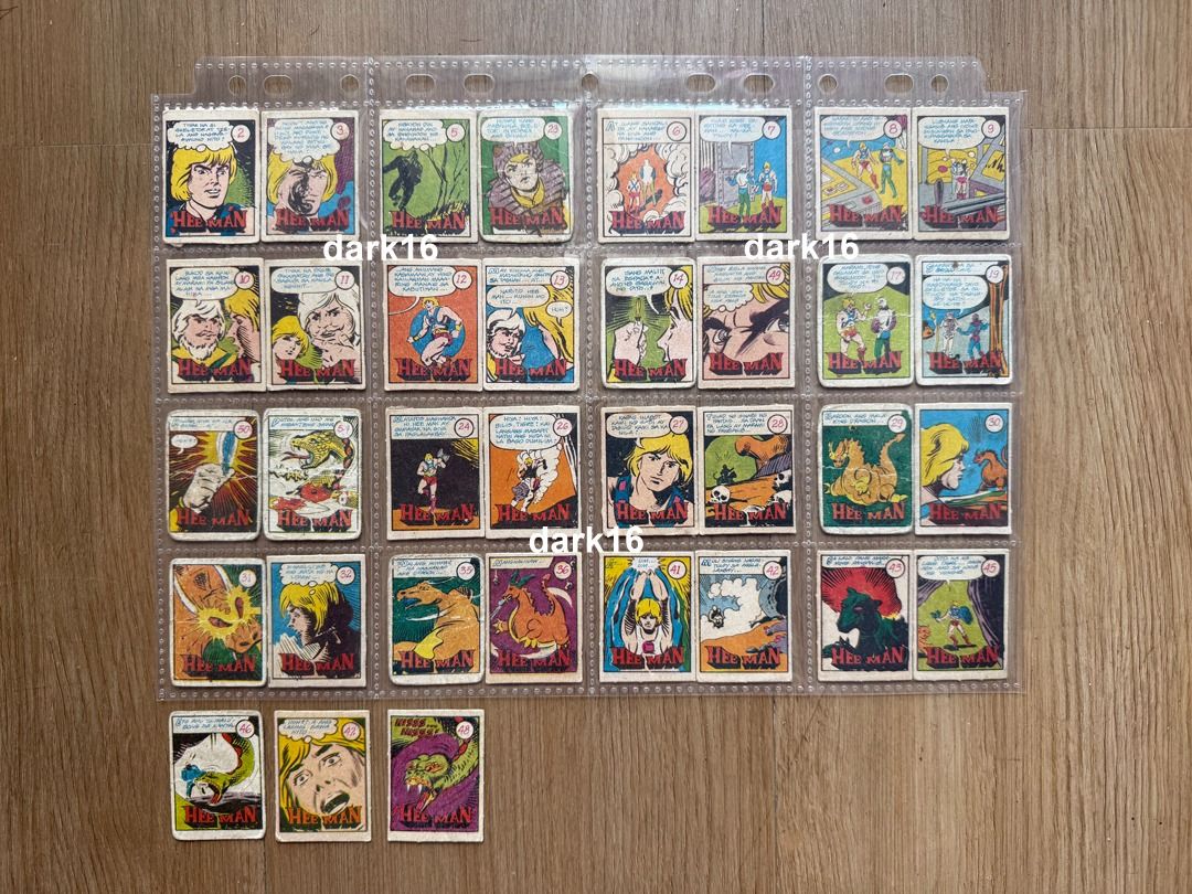 Hee-Man 1985 Pelikula Teks (35pcs) (Category: Vintage Collectibles) located in Quezon City. Submitted by dark16ph (Listing ID 1428141007, Image 1). Description: Hee-Man, a 1985 Tagalog comedy starring Redford White. 35 pcs in total. Price is negotiable. Message me if interested! Shipping costs (Php 70) will be covered by the buyer. Payment via GCASH Balintawak QC Area.