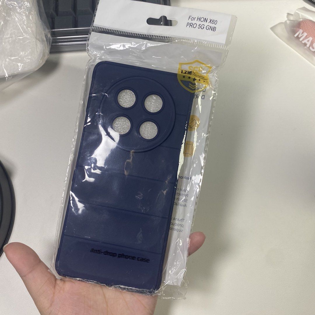 Honor x60 pro case in navy blue (Category: Cases & Sleeves) located in Cebu City. Submitted by stillbound (Listing ID 1428103774, Image 1). Description: .