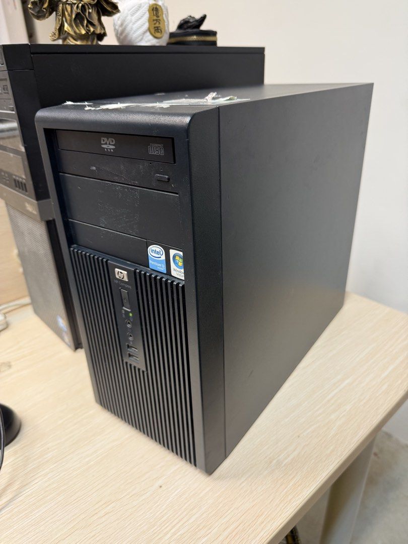 HP Compaq Dx2300 – PC Bureau – Core 2 Duo 2GHz – 4 Go RAM – 400 Go – Windows 10