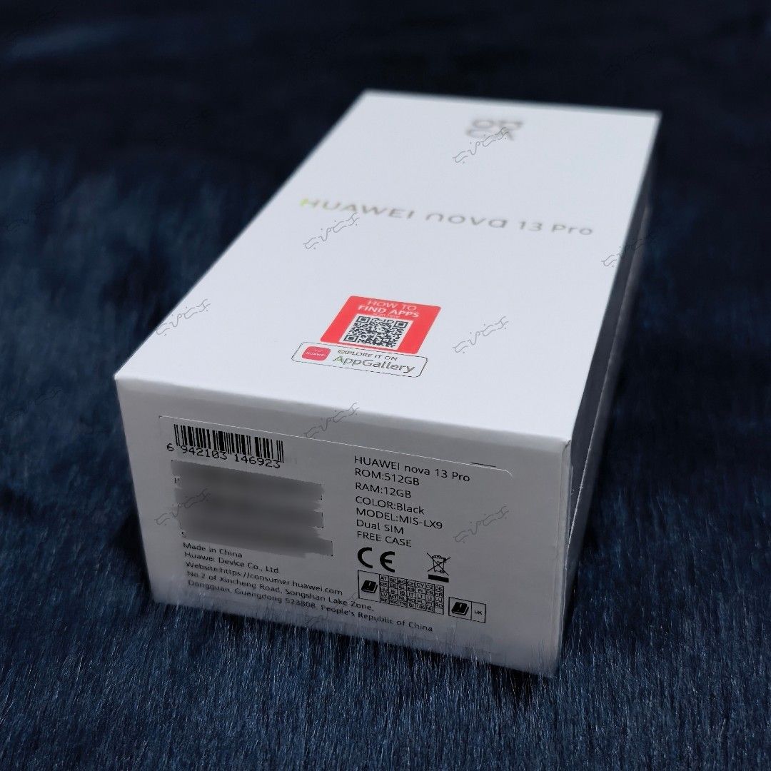 Huawei Nova 13 Pro | 12GB/512GB, Black (Category: Huawei) located in San Jose del Monte. Submitted by ikooo.cny (Listing ID 1428246161, Image 2). Description: BRAND NEW (Sealed) w/ Warranty Pick up Location: In Front of Bulacan Polytechnic College (University), SJDM, Bulacan For specifications and further details, please refer to the following link: https://consumer.huawei.com/ph/phones/nova13-pro/specs/ Don't be shy to DM me. (Unserious Inquirie