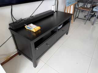 IKEA TV Console - Black, Furniture & Home Living, Furniture, TV ...