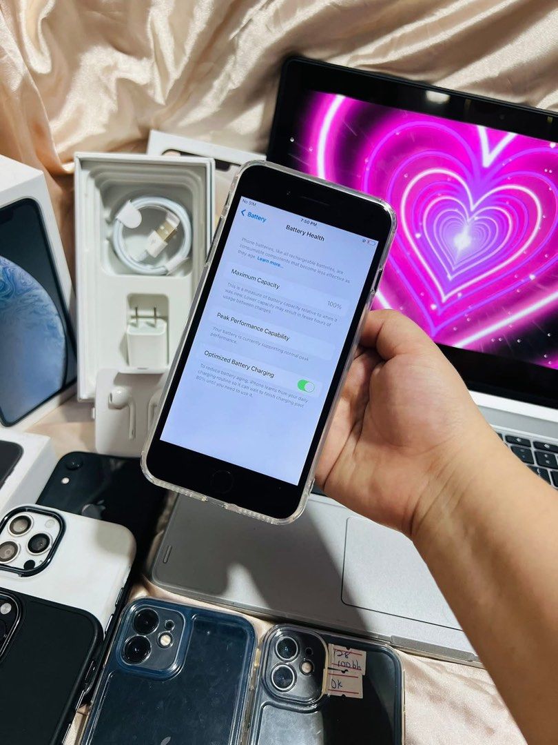 Iphone 7plus 128gb (Category: iPhone 7 Series) located in Manila. Submitted by bhengtotx (Listing ID 1428249050, Image 3). Description: iPhone 7 Plus 128gb✨ Factory Unlock Any sim BH100% All working Ios 15 Version Big screen iphone Original & Legit Finger print working .