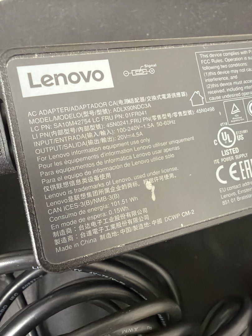 Lenovo Laptop Charger409592633943674882