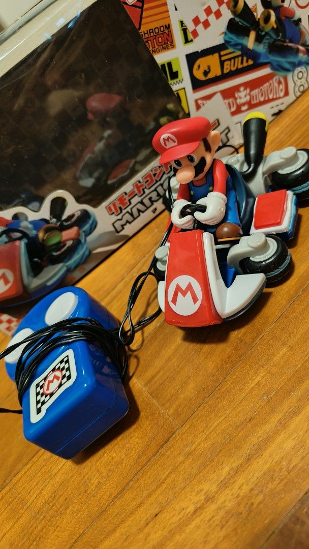 Mario Kart Remote Control Car, Hobbies & Toys, Toys & Games on Carousell