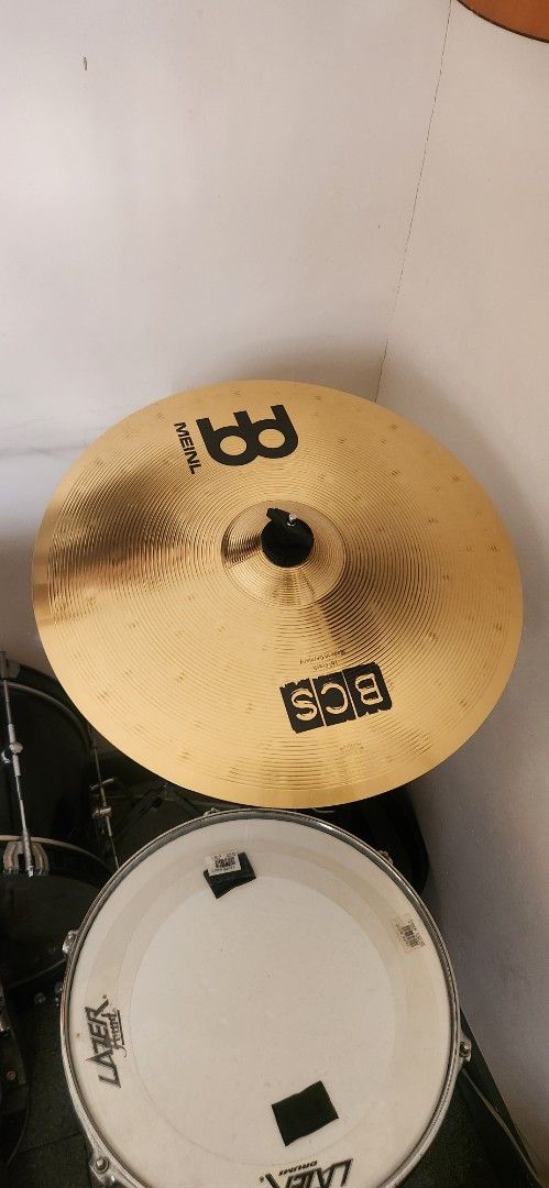 Meinl BCS Cymbal (Category: Musical Instruments) located in Las Pinas. Submitted by ramskiii (Listing ID 1428175698, Image 2). Description: Bought individually. Selling as set 13" Hihat (pair) 16" Crash.