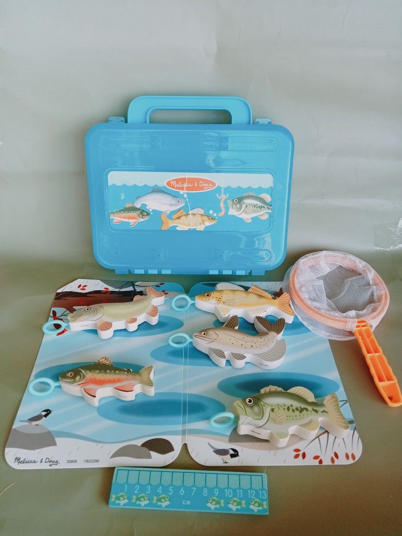Melissa & Doug Catch & Count Fishing Game (Category: Educational & Learning Toys) located in Rosario. Submitted by elysedeclutter (Listing ID 1428227281, Image 1). Description: incomplete but playable.