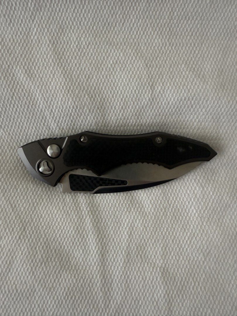 Microtech Knife (Category: Knives & Chopping Boards) located in Muntinlupa City. Submitted by diggleet (Listing ID 1428118225, Image 1). Description: Microtech Pocket Knife.