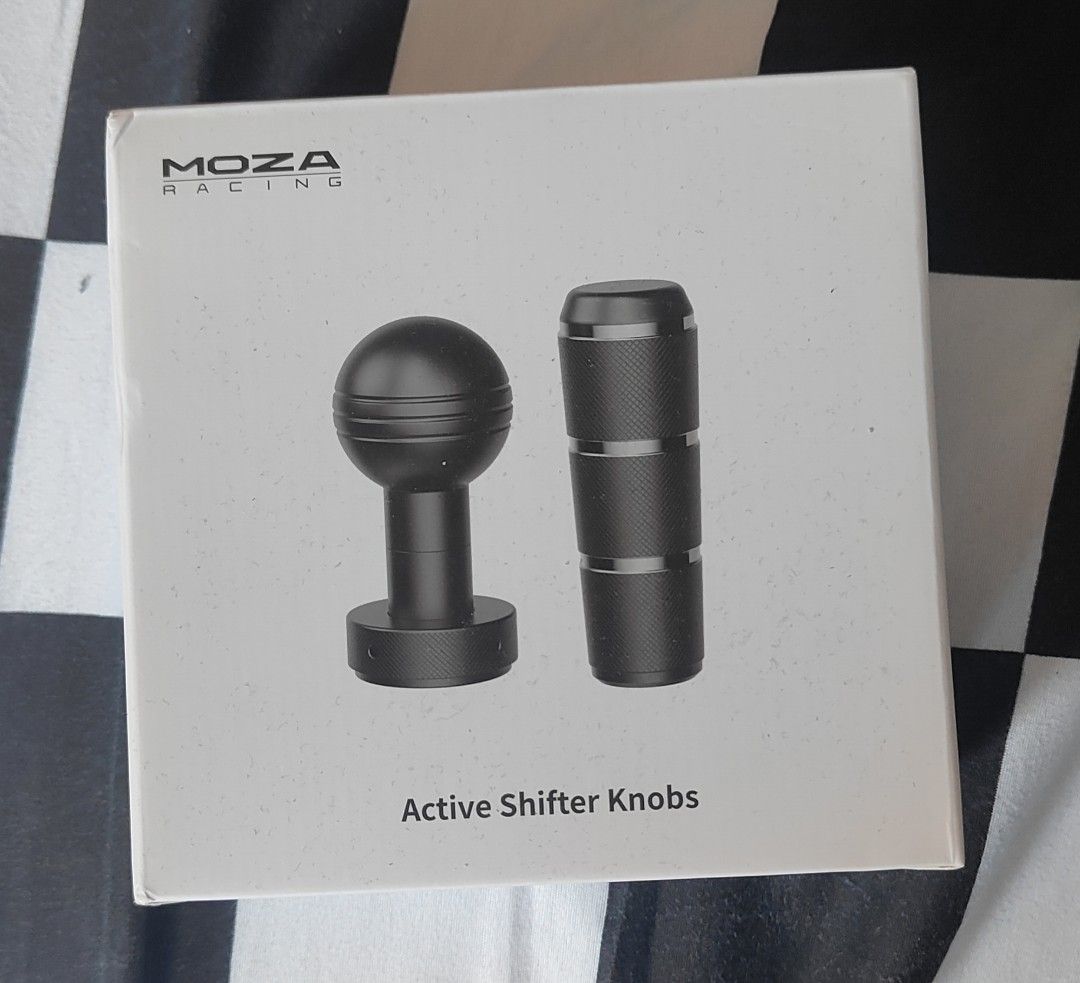 Moza Racing - Active Shifter Knobs (Category: Other Accessories) located in Singapore. Submitted by dhyll (Listing ID 1428111898, Image 1). Description: RFS - Bought the wrong model for my car simulator rig. Brand New, Only open to try but found out wrong item bought..