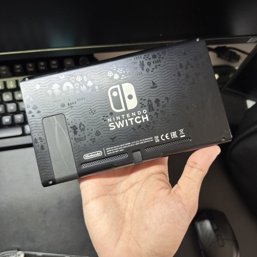 Nintendo Switch V2 Animal Crossing tablet only, Video Gaming, Video ...