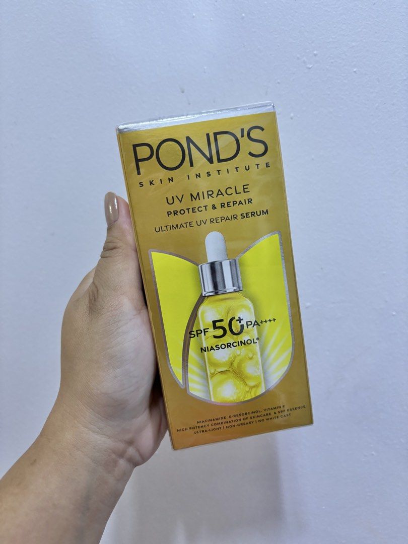 Ponds UV Miracle Serum SPF 50 PA++++ (Category: Face Care) located in Quezon City. Submitted by salensellph (Listing ID 1428109854, Image 1). Description: .