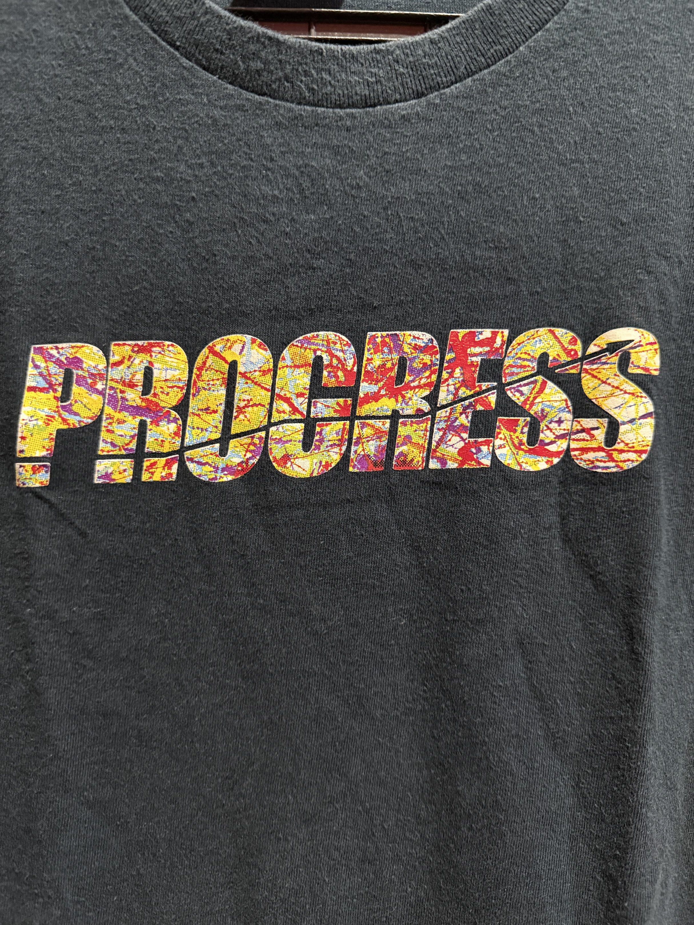 PROGRESS T-SHIRT FOR SALE (Category: Tshirts & Polo Shirts ) located in San Juan City. Submitted by almostjoel (Listing ID 1428232199, Image 2). Description: For sale Progress shirt Very good condition for a 10 yr old shirt no damage or holes. .