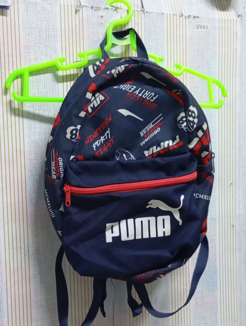 PUMA SMALL BACKPACK (Category: Backpacks) located in Manila. Submitted by japz29 (Listing ID 1428216511, Image 2). Description: PUMA SMALL BAG BOUGHT IN JAPAN!!.