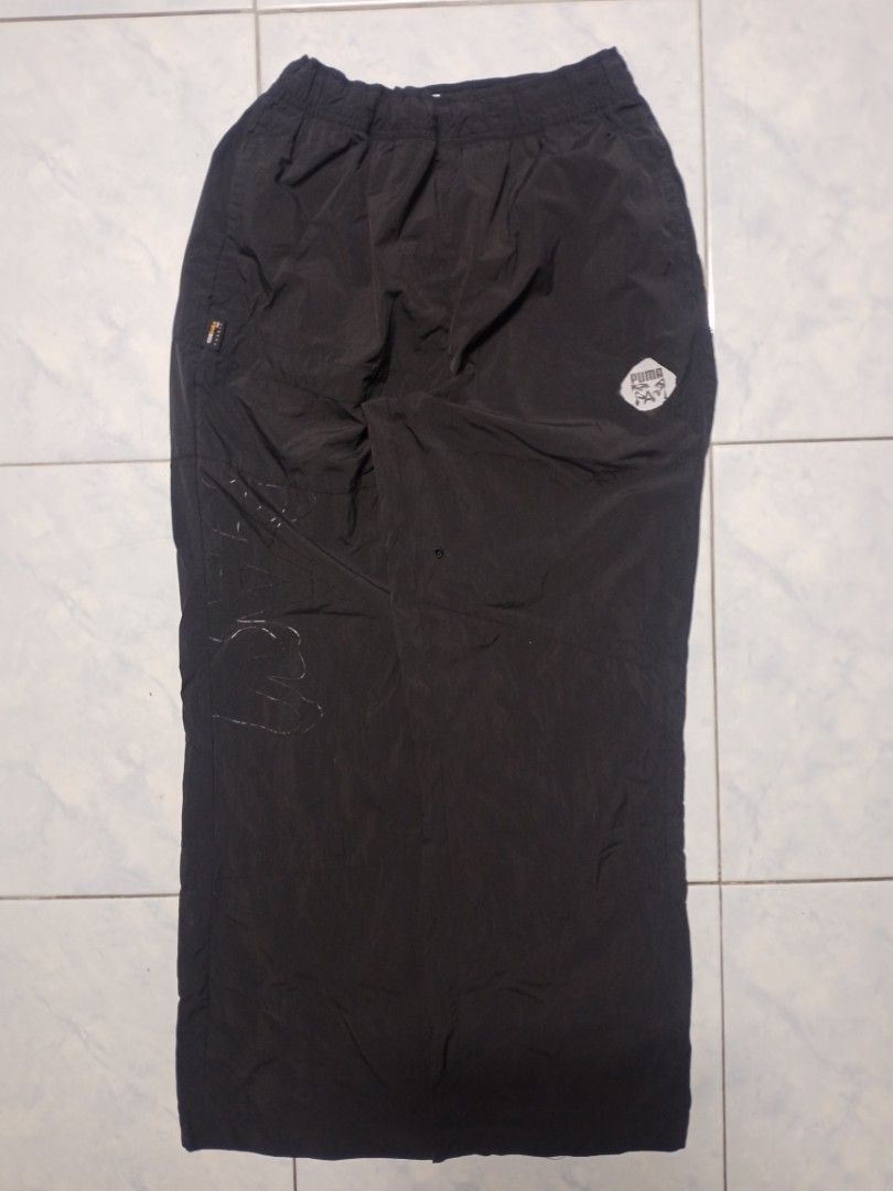 PUMA x P.A.M Trackpants (Category: Joggers) located in Manila. Submitted by ravrev (Listing ID 1428101549, Image 3). Description: Excellent and Tough Fabric Condition (Little Distress) -Dimes: W: Free (37 max) L: 39 H: 9 to 10.