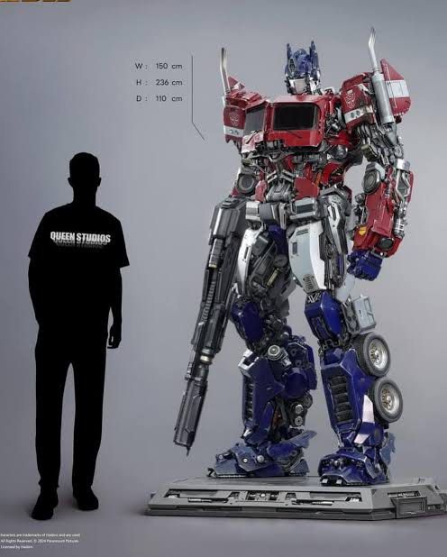 Queen Studios Transformers Bumblebee Optimus Prime Statue (Category: Figurines & Statues) located in Manila. Submitted by rarefindsph0811 (Listing ID 1428205132, Image 1). Description: Life size optimus prime .