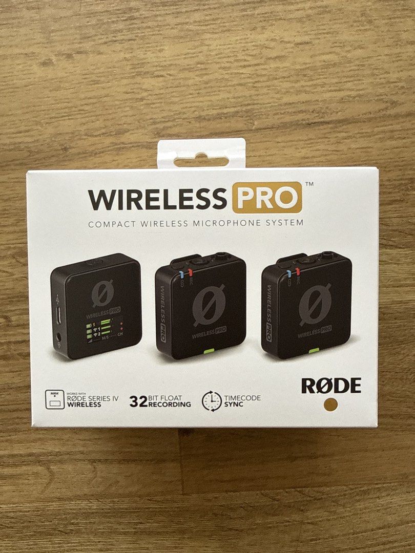 Rode Wireless Pro Compact Microphone System414186659235112960