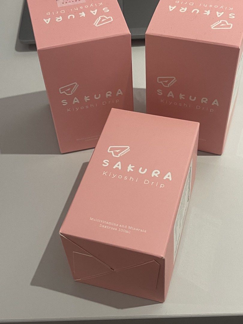 Sakura Kiyoshi Drip Multivitamins and Minerals (Category: Body Care) located in Pasay City. Submitted by kimberlogs (Listing ID 1428119637, Image 2). Description: Sakura Kiyoshi Drip is a multivitamin and mineral supplement. Each box contains 100ml of dextrose/Drip. 500PHP ONLY..