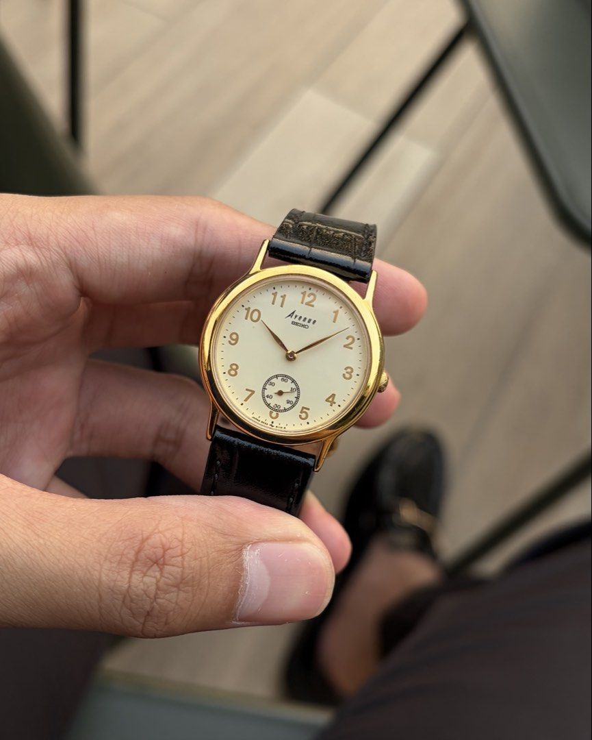 Seiko Avenue Sub-second (Category: Men's Watches) located in Manila. Submitted by watchnetworkph (Listing ID 1428256496, Image 2). Description: #Seiko Avenue with sub-second dial. BMBY: September 1989 Serial: 995955 Caliber: 2K23 - Quartz Size: 33mm • Mint Condition P7,995 .