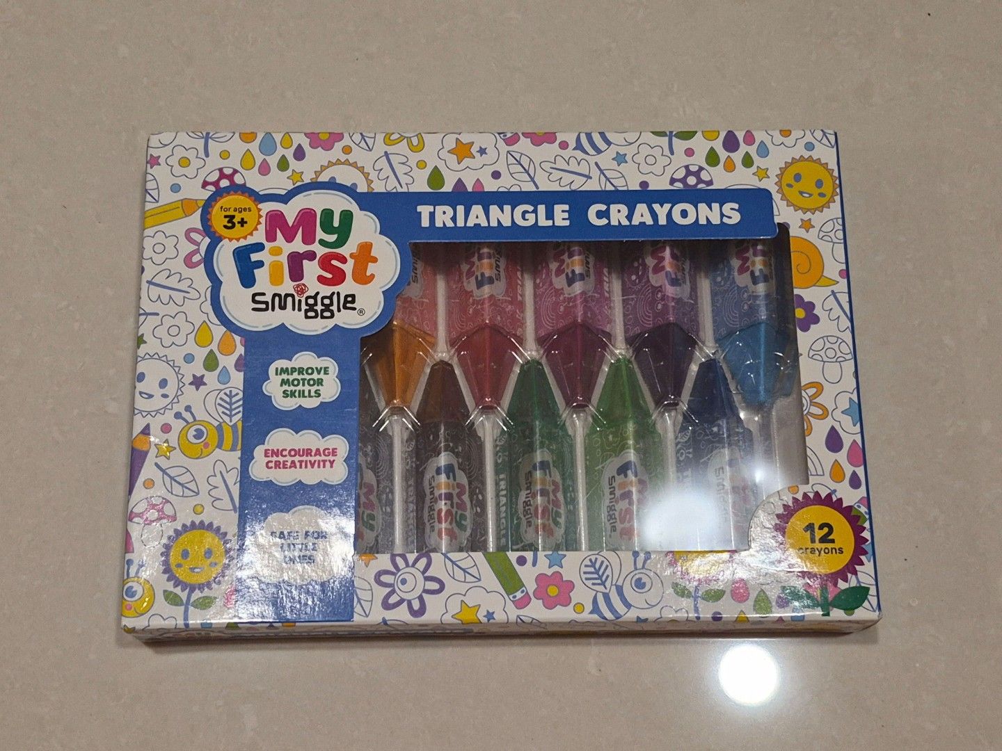 Smiggle My First Triangle Crayons (Category: Stationery & School Supplies) located in Singapore. Submitted by rlhm17 (Listing ID 1428138243, Image 1). Description: .