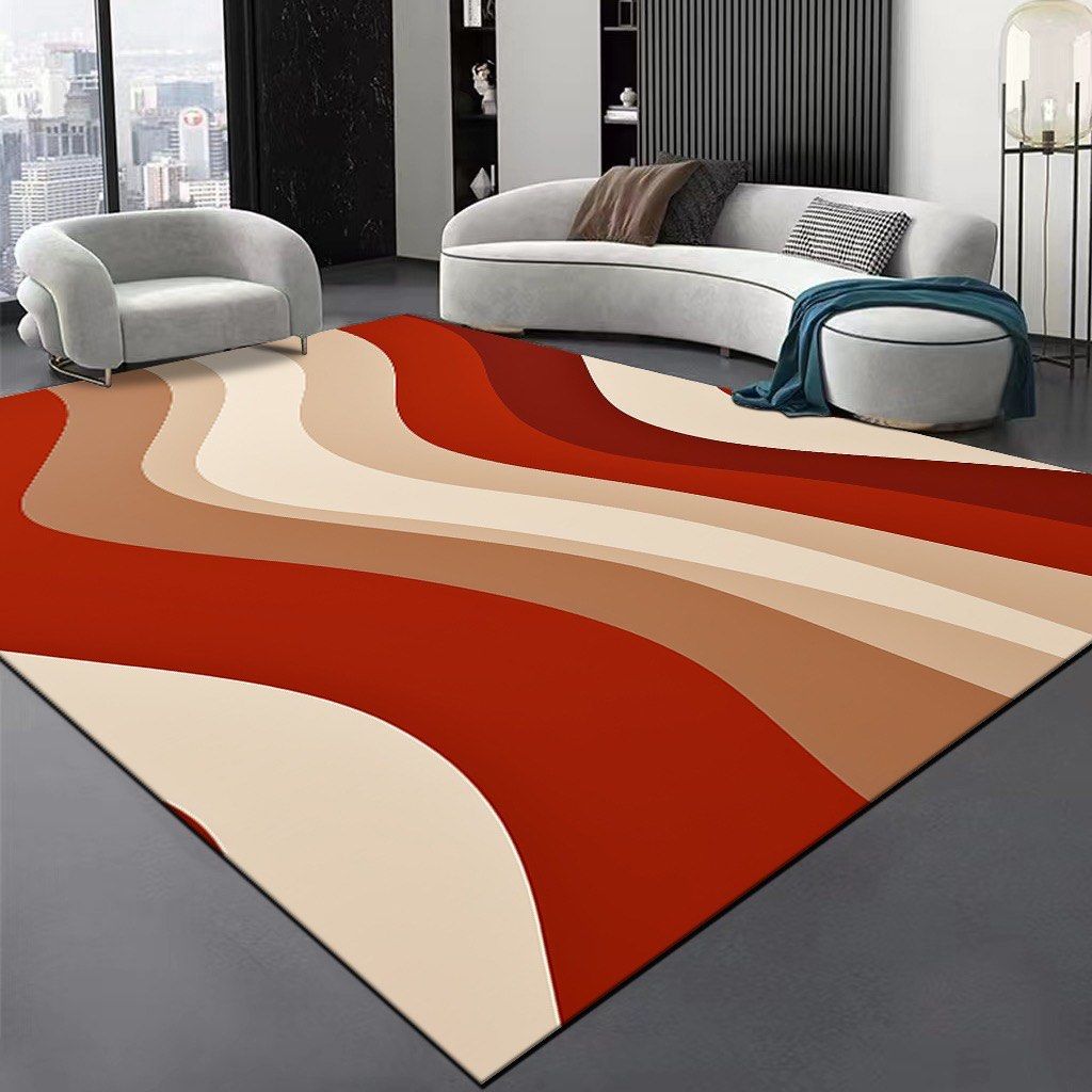 Soft Carpet for Living Room & Bedroom (Category: Carpets, Mats & Flooring) located in Mandaluyong City. Submitted by lindsoooooy (Listing ID 1428116965, Image 1). Description: • Barely used • Never washed so medyo marumi, tinamad na linisan/maintain • Bought for P500 from the Orange App • RFS: Nakatambak na lang.