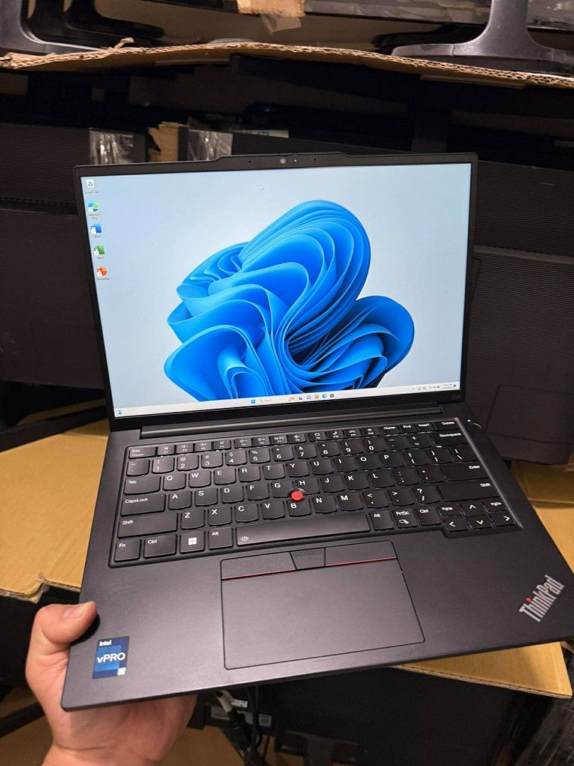 ThinkPad E14 Gen 5 Makinis presentable (Category: Laptops & Notebooks) located in Manila. Submitted by happyearth.953a15 (Listing ID 1428252713, Image 1). Description: ThinkPad E14 Gen 5 Makinis presentable ✅ I5 13th gen Intel UHD Graphics 16gb ram 512gb nvme Windows 11 pro OS Unit with charger and laptop bag ✅ 💸💸 23,500 Location: San Andres bukid manila Pick up or meet up Po Pm lang po.