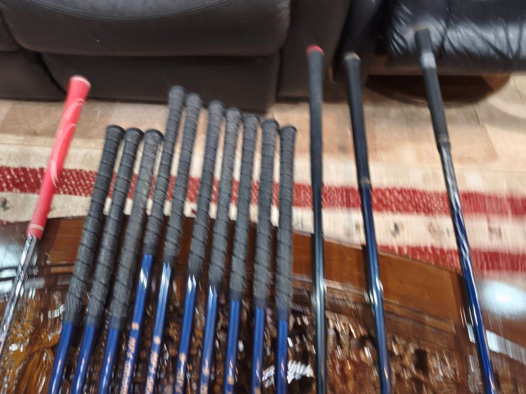 Ubiz Golf Set (Category: Golf) located in Paranaque City. Submitted by chips24 (Listing ID 1428210386, Image 2). Description: For Sale Golf Set ° Ubiz R flex graphite shaft irons °MDT wood °Nexgen Driver °Mallet putter °Kasco bag included in good condition. for only 9.3k pick up Bf Paranaque free shipping within MM..