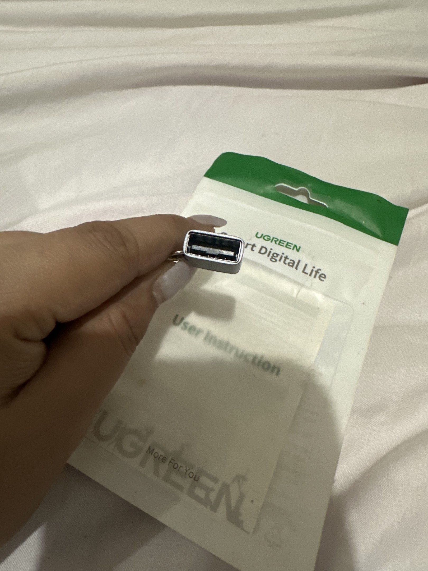 USB to Type C Adaptor (Category: Cables & Adaptors) located in Manila. Submitted by salmongirl88 (Listing ID 1428132008, Image 3). Description: .