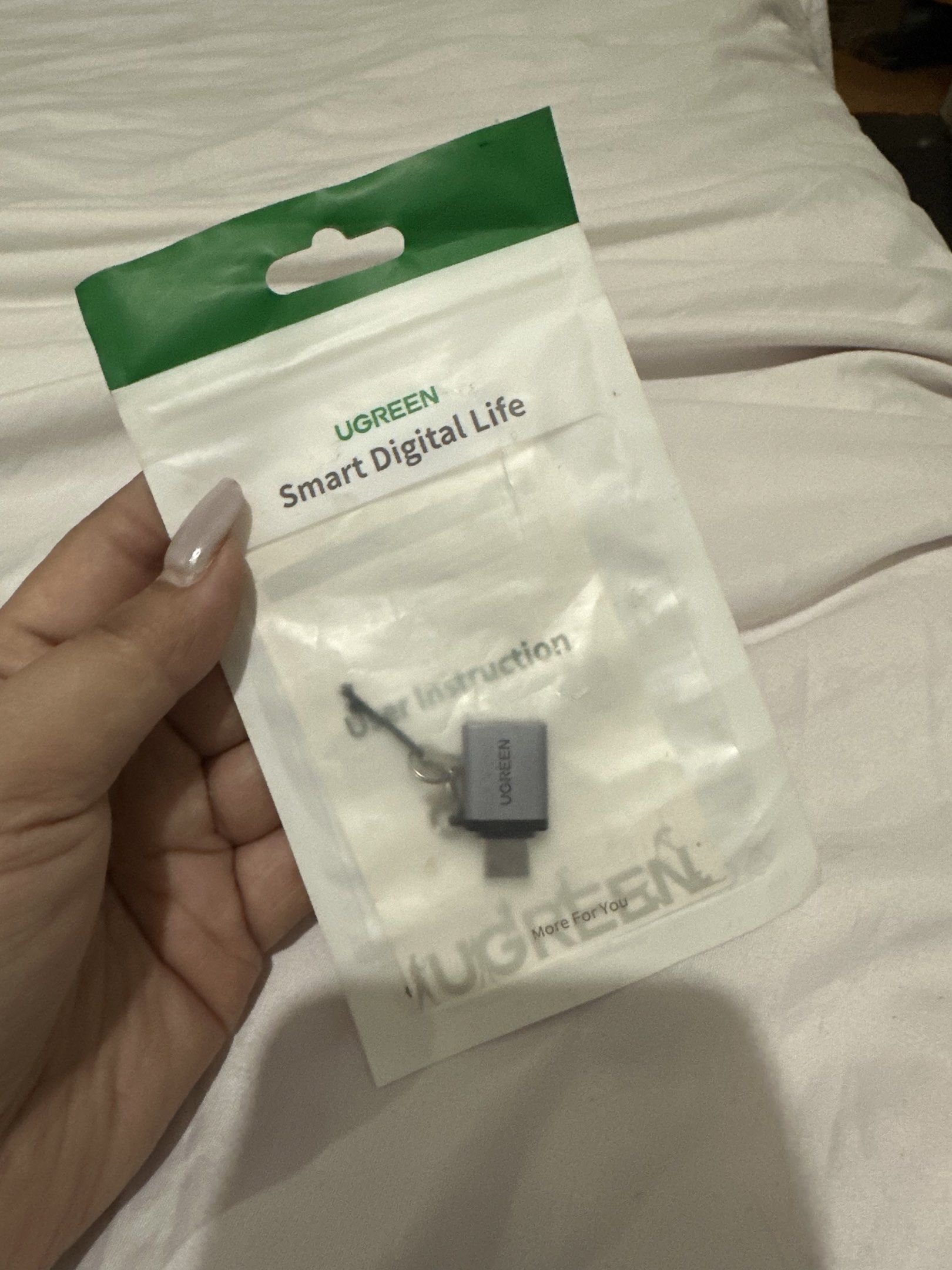 USB to Type C Adaptor (Category: Cables & Adaptors) located in Manila. Submitted by salmongirl88 (Listing ID 1428132008, Image 2). Description: .