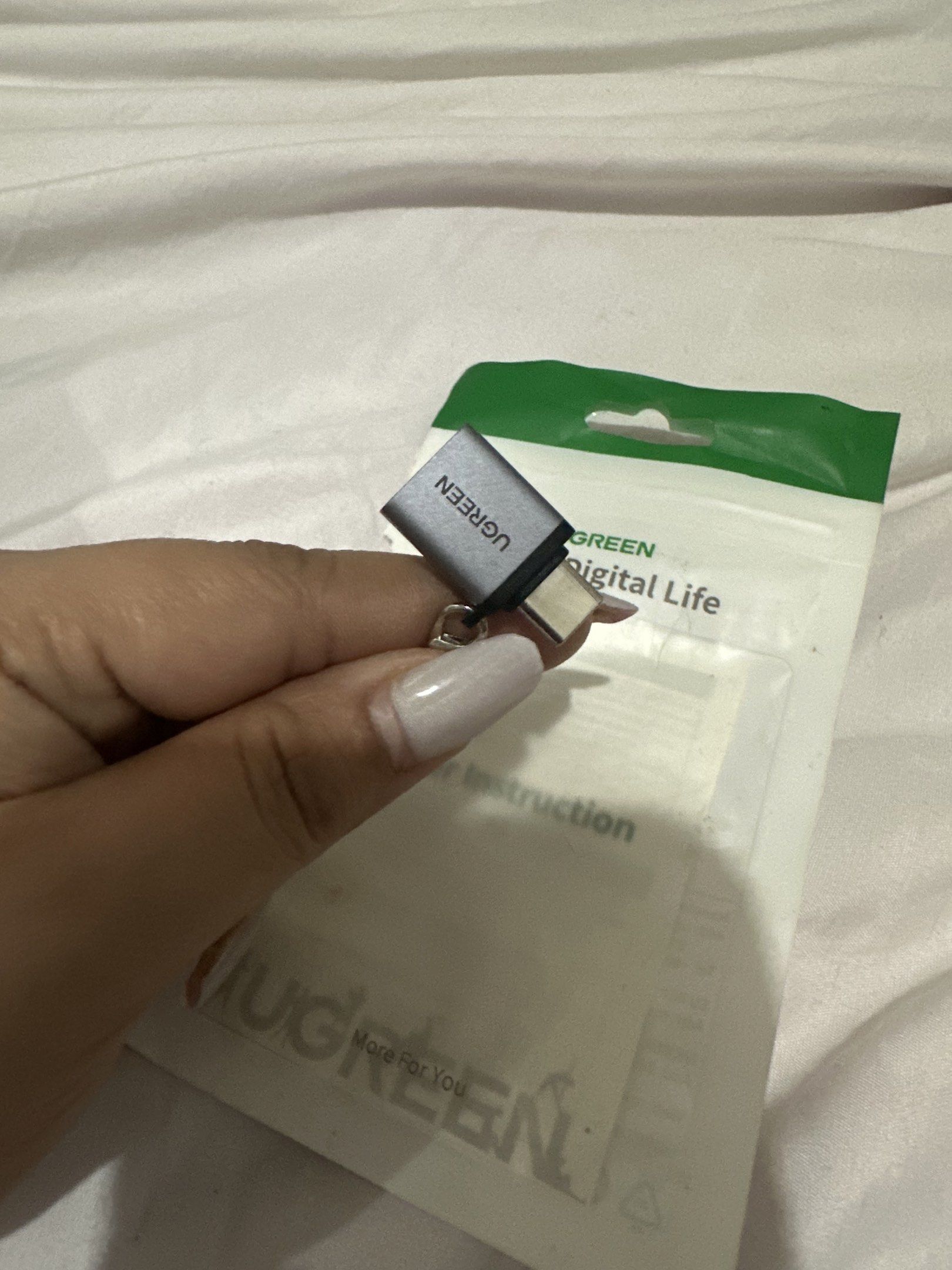 USB to Type C Adaptor (Category: Cables & Adaptors) located in Manila. Submitted by salmongirl88 (Listing ID 1428132008, Image 1). Description: .