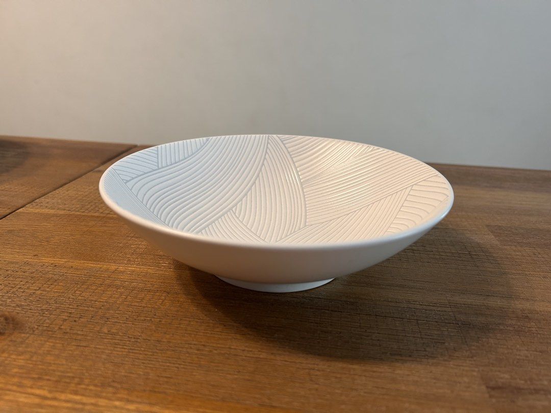 White Boutique Textured Dinnerware Set440767819211745284