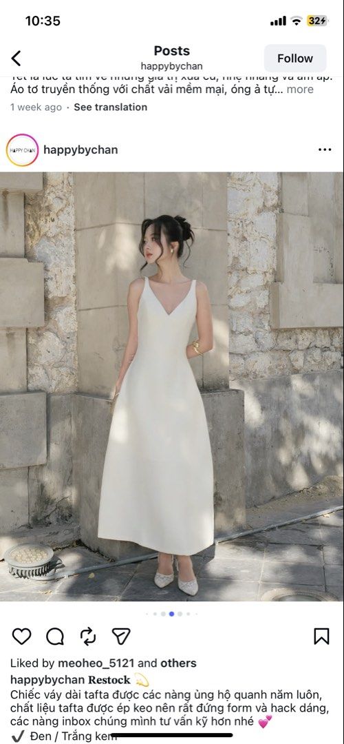 White Long Dress Vietnam (Category: Dresses) located in Manila. Submitted by bubblefaairy (Listing ID 1428141998, Image 1). Description: Used once for graduation My measurements: Bust: 32 Waist: 26 Height: 5’3 .