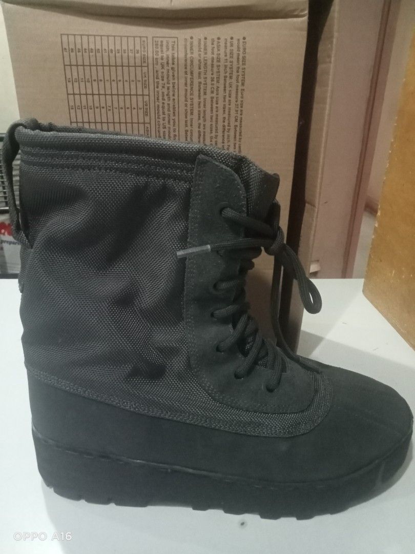 Adidas Yeezy 950 Boot Pirate Black (Category: Boots) located in Makati City. Submitted by silver_ben (Listing ID 1428259776, Image 2). Description: Genuine With stitch for double strenth Shoes only No heel drag .