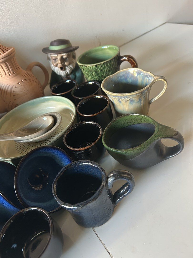 Assorted stoneware cups teapot bowls (Category: Other Kitchenware & Tableware) located in Manila. Submitted by mariantim76369 (Listing ID 1428329543, Image 2). Description: 30 pieces stonewares Loc ANGELES CITY Last price posted.