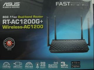ASUS RT-AC1200G+ Wireless Router463434919550003200